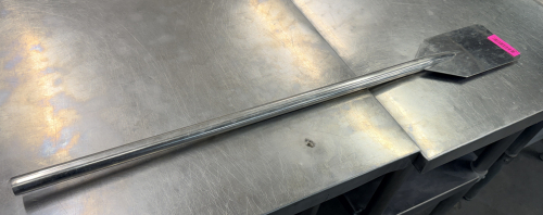 LONG STAINLESS PADDLE.