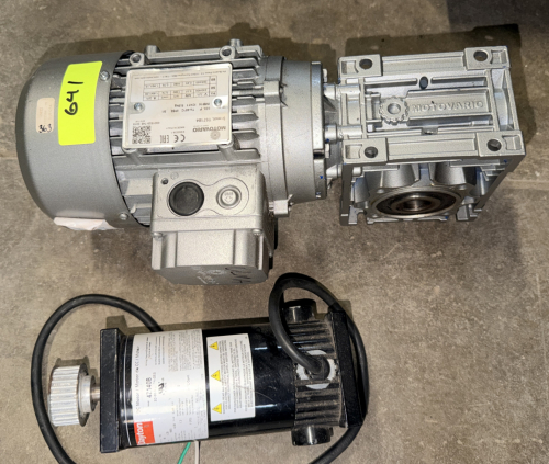(2) ASSORTED ELECTRICAL MOTORS.