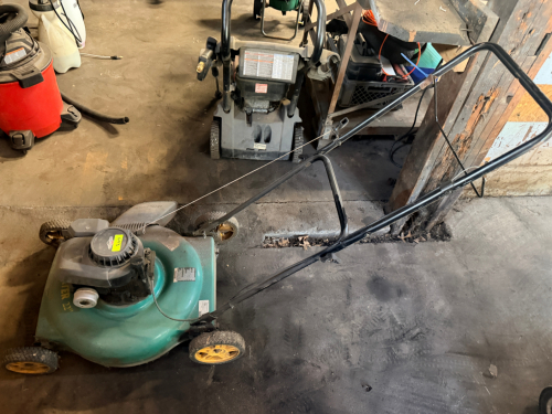 WALK BEHIND PUSH MOWER ( GAS POWERED )