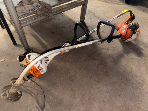 (2) GAS POWERED WEED EATERS,
