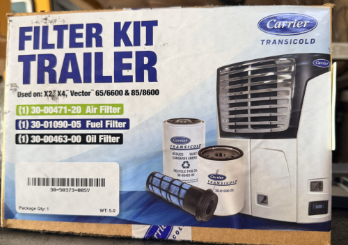 CARRIER FILTER KIT FOR REFRIGERATED TRAILER