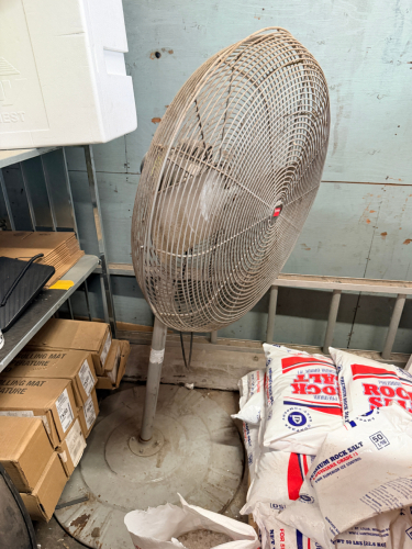 INDUSTRIAL PEDESTAL FAN