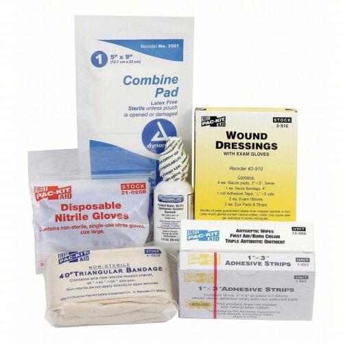 (2) 10 PERSON FIRST AID REFILL KITS