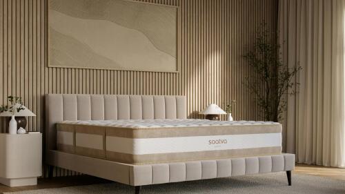 SAATVA RX FOR JOINT PAIN HYBRID KING MATTRESS