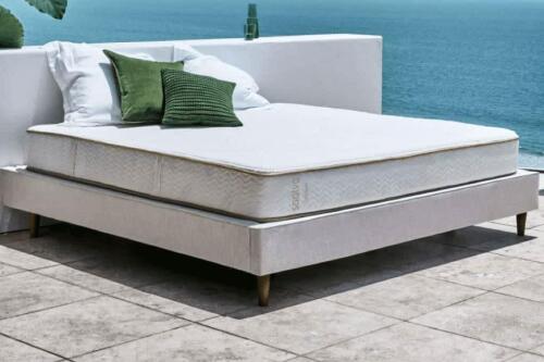 SAATVA ZENHAVEN NATURAL LATEX DUAL FLIPPABLE QUEEN MATTRESS