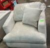 MACYS DEZYON FABRIC ARMCHAIR