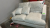 MACYS DEZYON FABRIC LOVE SEAT