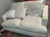 MACYS DEZYON FABRIC LOVE SEAT - 6