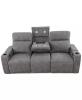 MACYS GREYMEL FABRIC POWER RECLINING SOFA