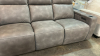 MACYS GREYMEL FABRIC POWER RECLINING SOFA - 5