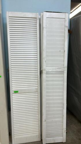 (4) ASSORTED BI FOLDING DOORS AS SHOWN