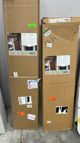 (2) ASSORTED SHUTTERS