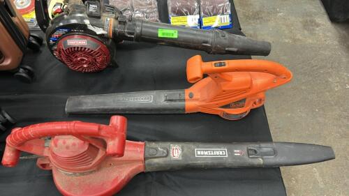 (3) ASSORTED BLOWERS