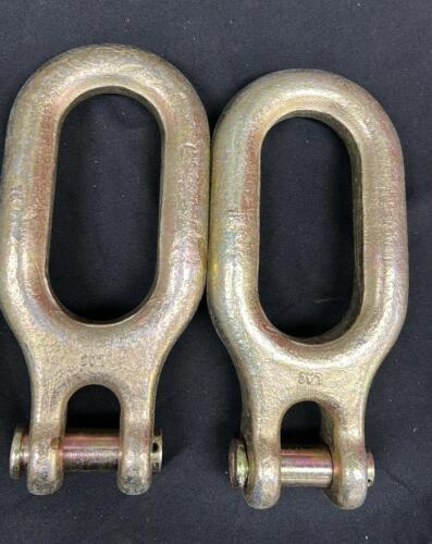 (2) MASTER LINK WITH CLEVIS ENDS