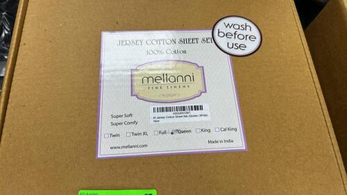 (1) JERSEY COTTON SHEET SET