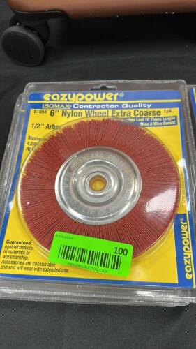 (3) 6 INCH NYLON WHEEL