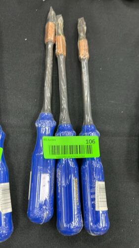(3) EZ POWERS SCREW DRIVERS