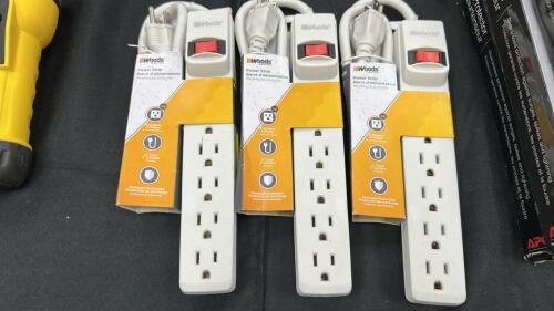 (3) POWER STRIPS