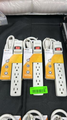 (3) POWER STRIPS