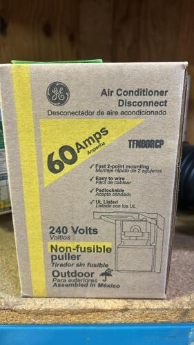 (1) 60 AMP AIR CONDITIONER DISCONNECT