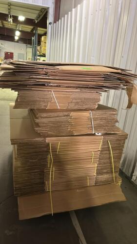(1) LARGE PALLET OF ASSORTED BOXES