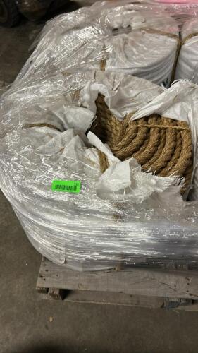 (2) LARGE ROLES OF TWINE ROPE