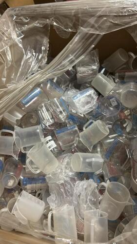 (1) LARGE PALLET OF MEASURING CUPS