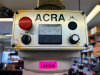 ACRA VARIABLE SPEED VERTICAL MILLING MACHINE WITH SWIVEL RAM, POWER FEED TABLE, DIGITAL READOUT, AND MACHINE VISE. MACHINE FEATURES A MEEHANITE CASTING CONSTRUCTION, VARIABLE SPEED HEAD WITH RPM DISPLAY, QUILL FEED, T-SLOTTED TABLE, AND INSTALLED NEWALL T - 3