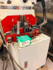 ACRA VARIABLE SPEED VERTICAL MILLING MACHINE WITH SWIVEL RAM, POWER FEED TABLE, DIGITAL READOUT, AND MACHINE VISE. MACHINE FEATURES A MEEHANITE CASTING CONSTRUCTION, VARIABLE SPEED HEAD WITH RPM DISPLAY, QUILL FEED, T-SLOTTED TABLE, AND INSTALLED NEWALL T - 12