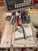 ACRA VARIABLE SPEED ENGINE LATHE WITH DIGITAL READOUT, QUICK-CHANGE GEARBOX, 3-JAW CHUCK, TAILSTOCK, AND MULTIPLE QUICK-CHANGE TOOL POSTS. MACHINE FEATURES VARIABLE SPINDLE SPEED CONTROL, THREADING AND FEED SELECTION GEARBOX, FULL-LENGTH BED, AND INCLUDES - 7