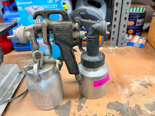(2) SPRAY GUNS