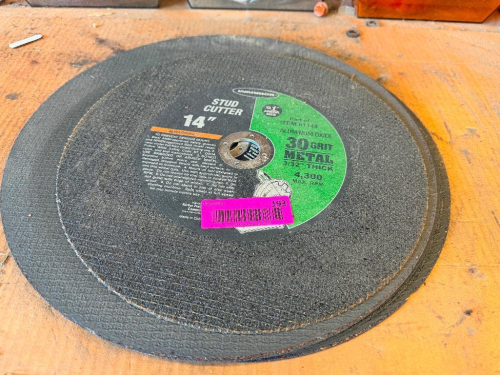 (3) CUT OFF DISCS