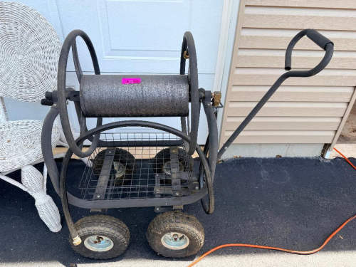 HOSE REEL CART.