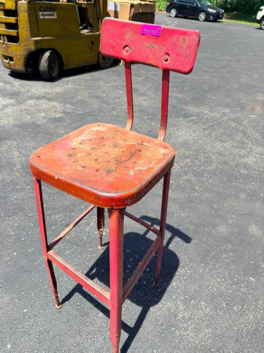 30" METAL SHOP STOOL