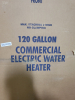 (1) ELECTRIC WATER HEATER - 3