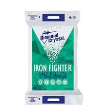 (6) BAGS OF IRON FIGHTER WATER SOFTENER