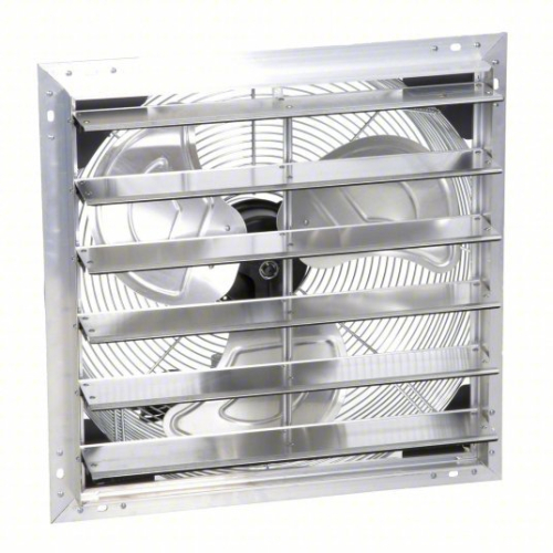 (1) SHUTTER MOUNT EXHAUST FAN