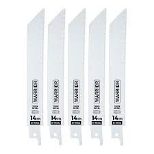 (5) PACKS OF (6) BI-METAL RECIPROCATING SAW BLADES