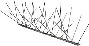 (1) CASE OF (34) STAINLESS STEEL BIRD DETERRENT SPIKES