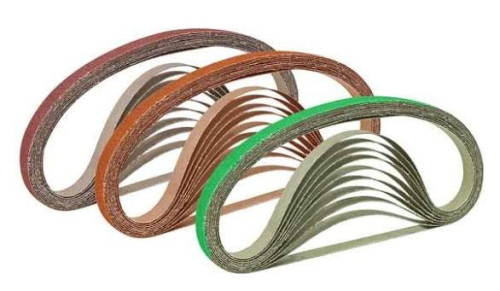 (1) BOX OF (50) ABRASIVE BELTS