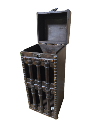 (10) DECORATIVE WINE STORAGE BOXES