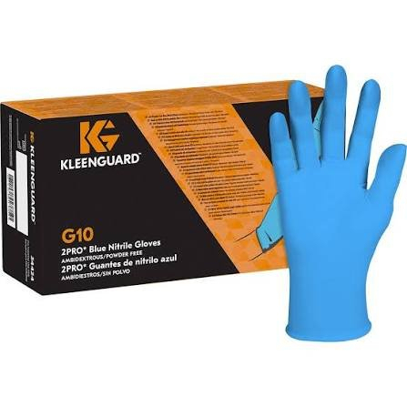 (2) BOXES OF (90) RUBBER EXAM GLOVES