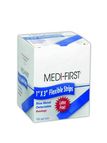 (6) BOXES OF (100) ADHESIVE BANDAGES