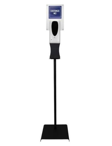 (1) STANDING HAND SANITIZER