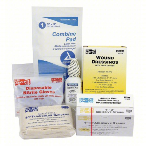(2) 10 PERSON FIRST AID REFILL KITS