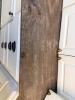 WHITE PAINTED KITCHEN CABINET SET CONSISTING OF MULTIPLE WALL CABINETS, BASE CABINETS, CORNER CABINET SECTIONS, GLASS-FRONT DISPLAY CABINETS, DRAWER BASES, AND WOOD COUNTERTOP SECTIONS. FEATURES RAISED PANEL DOORS AND DECORATIVE HARDWARE THROUGHOUT. - 5