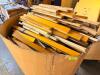 GAYLORD AND CONTENTS - APPEARS TO BE BASKETBALL HARDWOOD PLANKS - 2