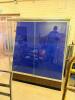 (2) 60" X 72" GLASS SHOW CASE CABINETS - 2