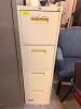 FOUR DRAWER METAL FILE CABINET ( TAN )