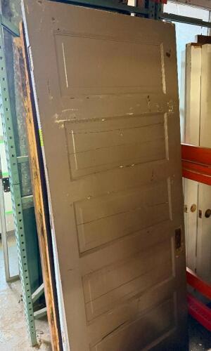 VINTAGE RECLAIMED HARDWOOD DOOR.